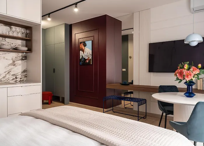 アパートホテル Ina Rent - Czysta Premium ヴロツワフ